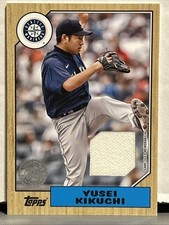 2022 Topps Yusei Kikuchi 1987 Relic #87R-YK