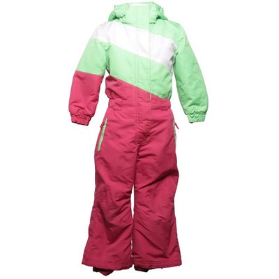 White Series, Outdoor Overall, Größe: 110, WHITE SERIES, Pink/Grün/Weiß #FY9