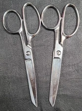 Vintage Lot Of 2 CLAUSS No. 3217 Scissors 