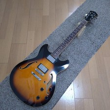 Ibanez AS73 BS Semi-Hollow Body Electric Guitar Sunburst Stylish Design