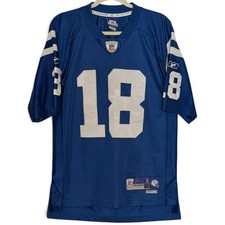 Vintage 2006 Reebok Peyton Manning Colts Jersey #18 Super Bowl Season NFL Mens S