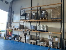 Used Pallet Racking 3 Bays Heavy Duty Shelving for Warehouse