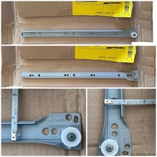 Hafele Heavy Duty Draw Slide Drawer Right Hand Runner Undermount 18 x 425mm Grey