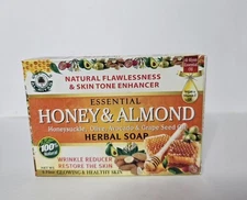 Honey And Almond Natural Flawlessness And Skin Tone Enhancer Herbal Soap