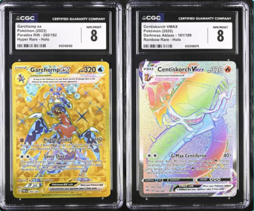 Garchomp ex graded CGC 8 for sale on eBay