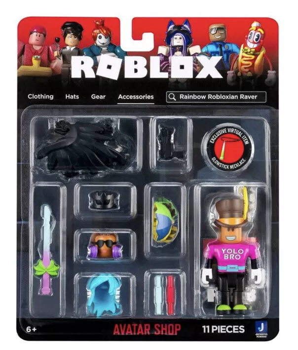  Roblox Avatar Shop Series Collection - Candy Avatar Figure Pack  [Includes Exclusive Virtual Item] : Toys & Games