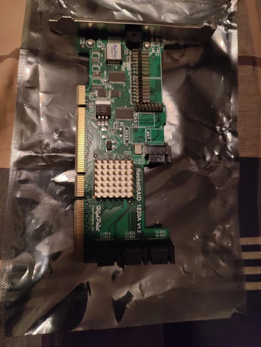 highpoint tech rocketraid 1820A V1.2 PCI-X Raid Adapter Card Vintage Computing