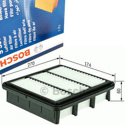 BOSCH F026400091 Luftfilter für HYUNDAI SANTA FÉ 2.2D 2.7 03.06-12.12