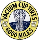 VINTAGE VACUUM CUP TIRES PORCELAIN SIGN GAS OIL CONTINENTAL MICHELIN GOODYEAR