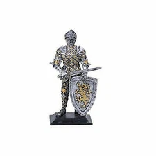 Pacific Giftware PT Medieval Crusader Knight of Lyon in Full Shield and Sword
