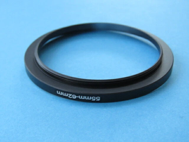 55mm to 62mm Step Up Step-Up Ring Camera Lens Filter Adapter Ring 55mm-62mm - Image 2 of 2