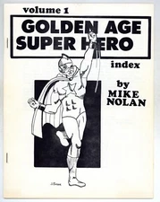Golden Age Superhero Index NICE! pre-code comics! Fanzine 1968 Mike Nolan I212