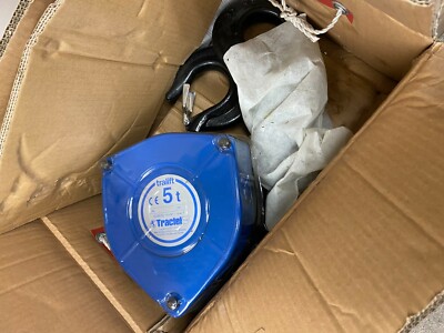Tractel Tralift 16958 5-Ton Chain Hoist 10,000 LB Lift  CHAIN NOT INCLUDED
