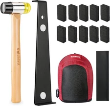 Goldblatt Laminate Wood Flooring Tools Installation Kit with 100 Spacers