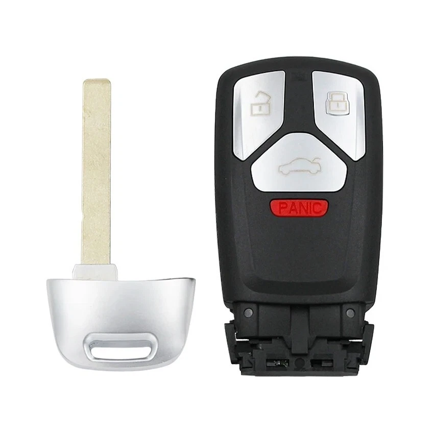 Replacement For 2016 2017 2018 Audi TT Remote Car Key Shell Case 4 Button - Image 4 of 4