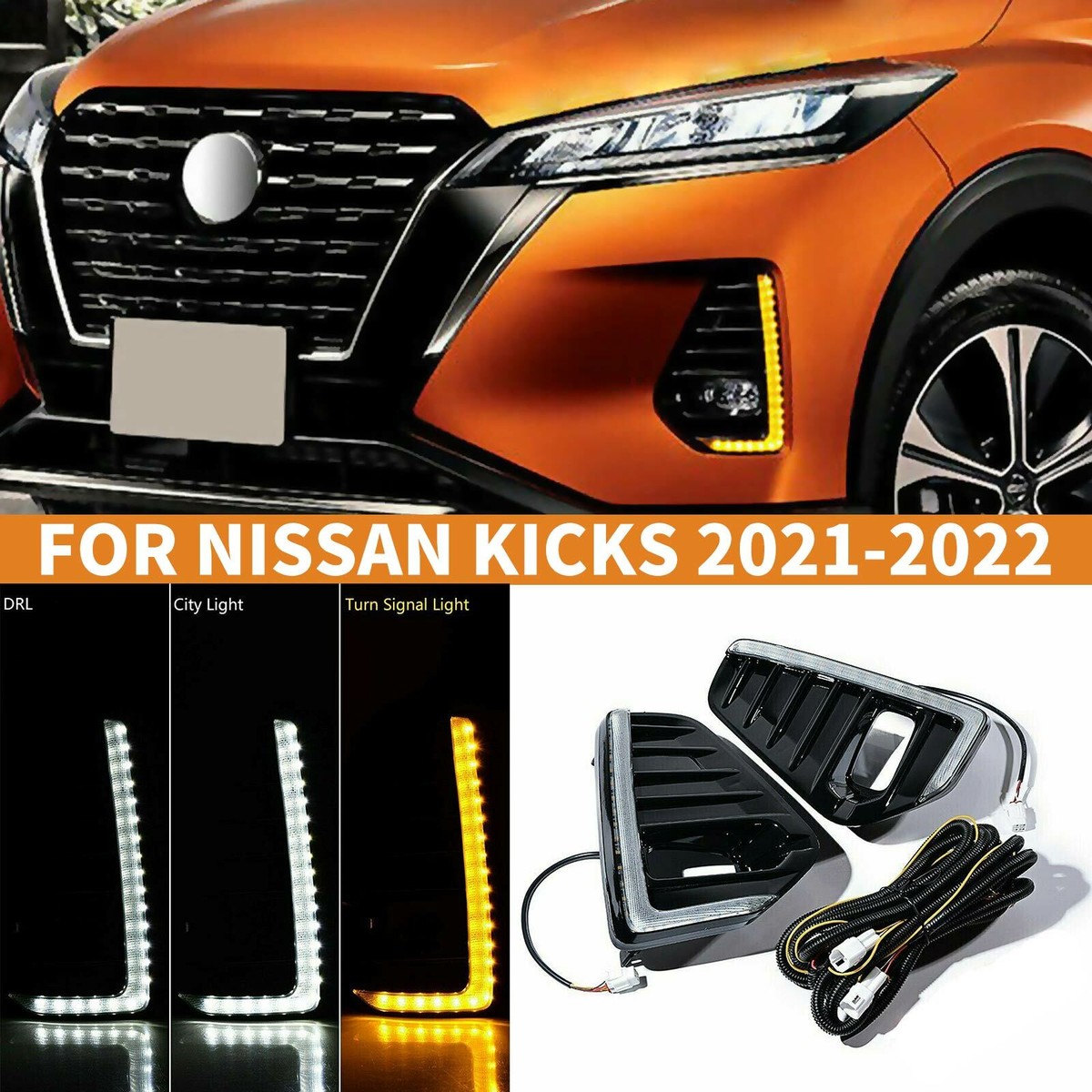 Headlamp and Fog Lamp Kit | NISSAN KICKS 2022 Headlamp and Fog Lamp Kit | NISSAN KICKS 2022