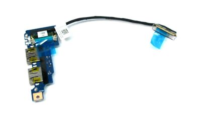 Ref Dell OEM Alienware m17 USB Ports Circuit Board with Cable IVA01 DRPC0 TPTXD