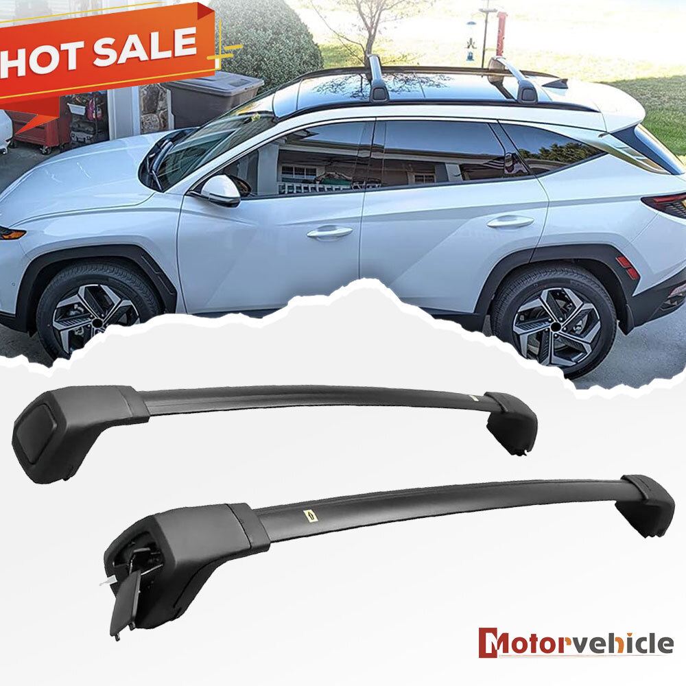 PCS US Stock For BMW X3 G01 2018-2024 Black Lockable Cross Bars