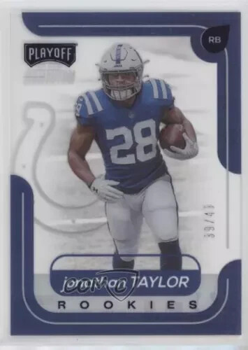 Jonathan Taylor 2020 Chronicles #7 Playoff Momentum RC PGA:10