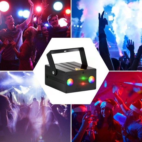 1560 Pattern RGB+UV LED RG Laser Light Projector Stage DJ Disco Party Show Light - Picture 5 of 19