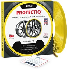 Rimiq Protectiq Universal Rim Protector Yellow 14 Trim Fits Up To 24 Rims Rimiq Protectiq Universal Rim Protector Yellow 14 Trim Fits Up To 24 Rims