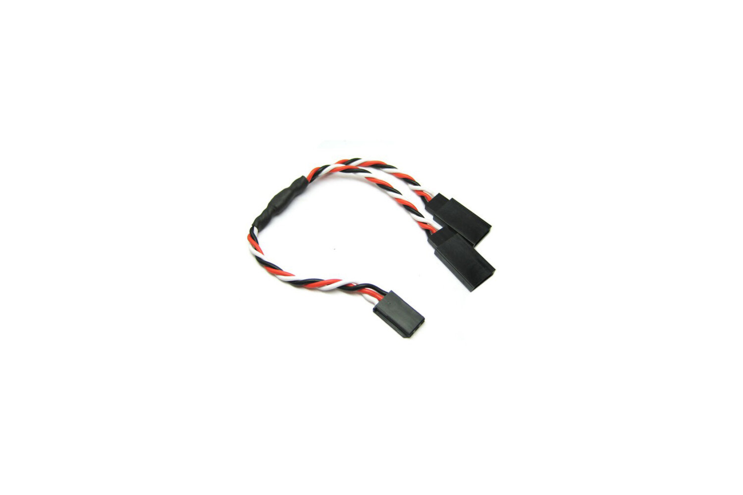 Etronix ET0751 15cm 22AWG Futaba Twisted Y Extension Wire