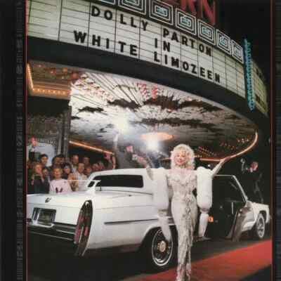 Dolly Parton White Limozeen Vinyl Single 12inch NEAR MINT CBS