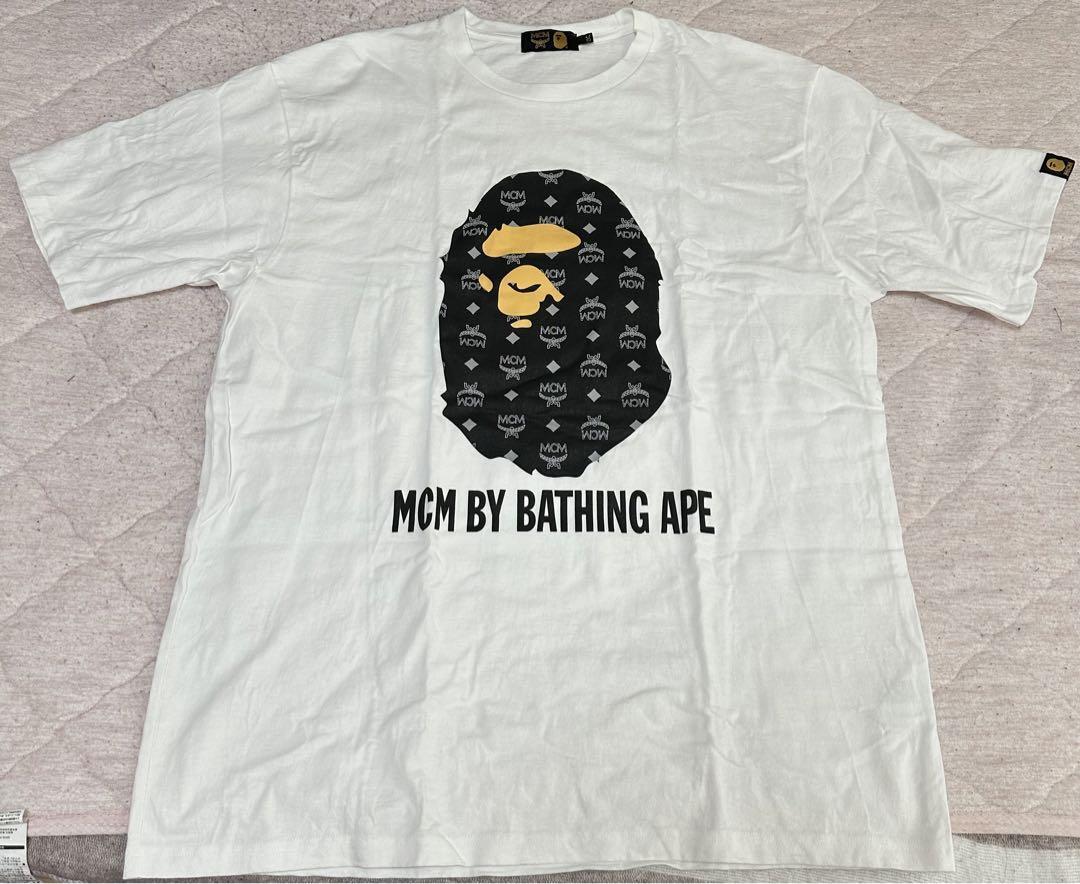Excellent BAPE shirt XXL Mcm A Bathing Ape T-Shirt | eBay