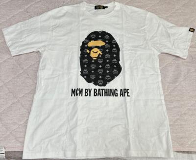 Excellent BAPE shirt XXL Mcm A Bathing Ape T-Shirt | eBay