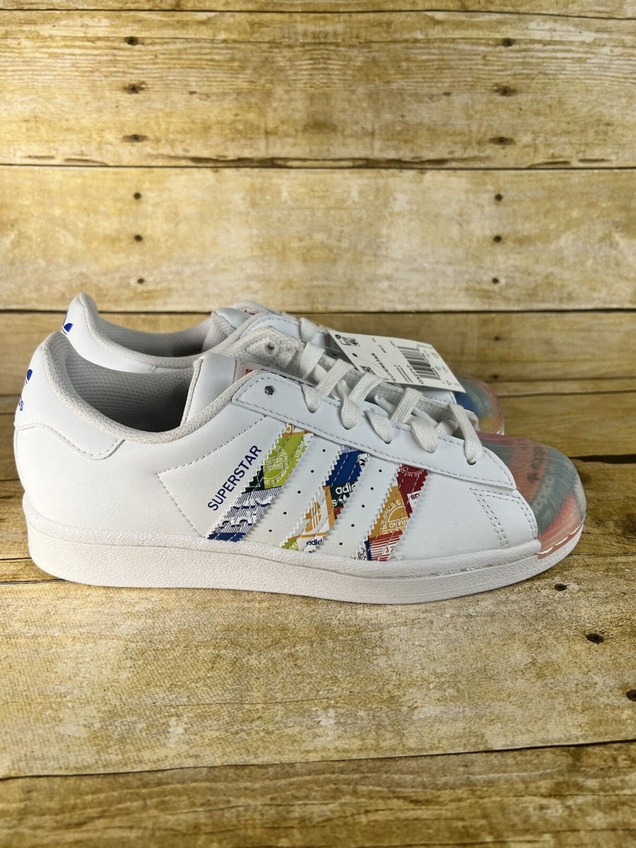 Size 5 - Adidas Superstar Multi Logo for sale online | eBay