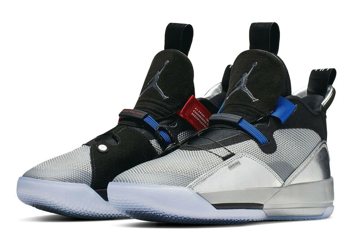 Air Jordan 33 ALL-STAR New Menu0026#039;s Shoes Black/Mtlc Silver Size 12 | eBay