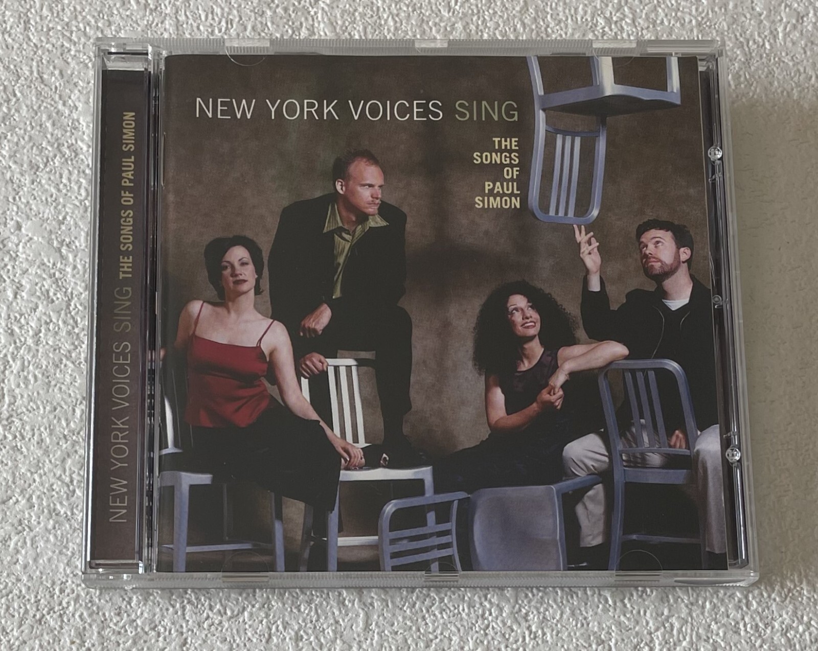 NEW YORK VOICES ~ SING THE SONGS OF PAUL SIMON ~ 1998 UK 14-TRACK CD ALBUM