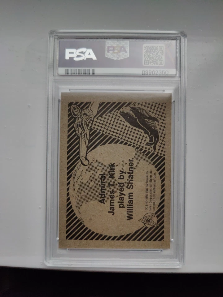 Star Trek IV 1987 - William Shatner, The Voyage Home #2 - PSA 8 casi como nuevo - como nuevo Foto 3 de 4