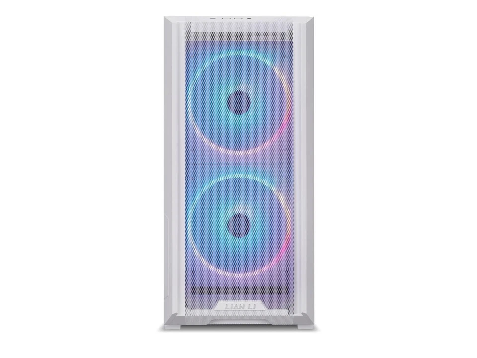 LIAN LI LANCOOL 216RW White Steel / Tempered Glass ATX Mid Tower Computer Case , - Image 3 of 4