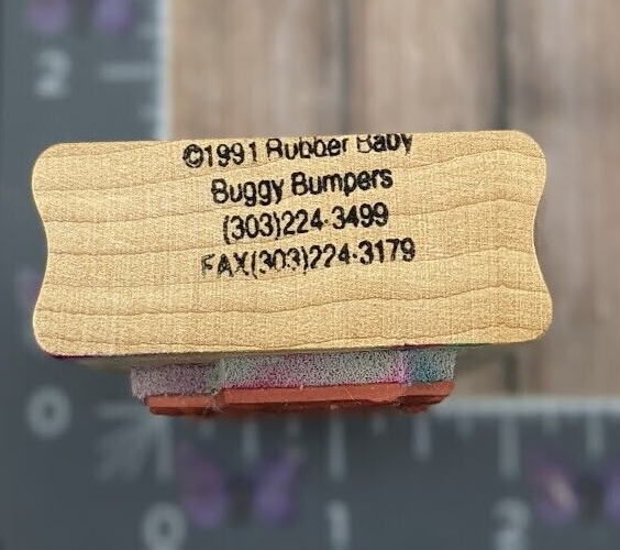 Rubber Baby Buggy Bumpers Bubbles Border Rubber Stamp Wood BN59 eBay