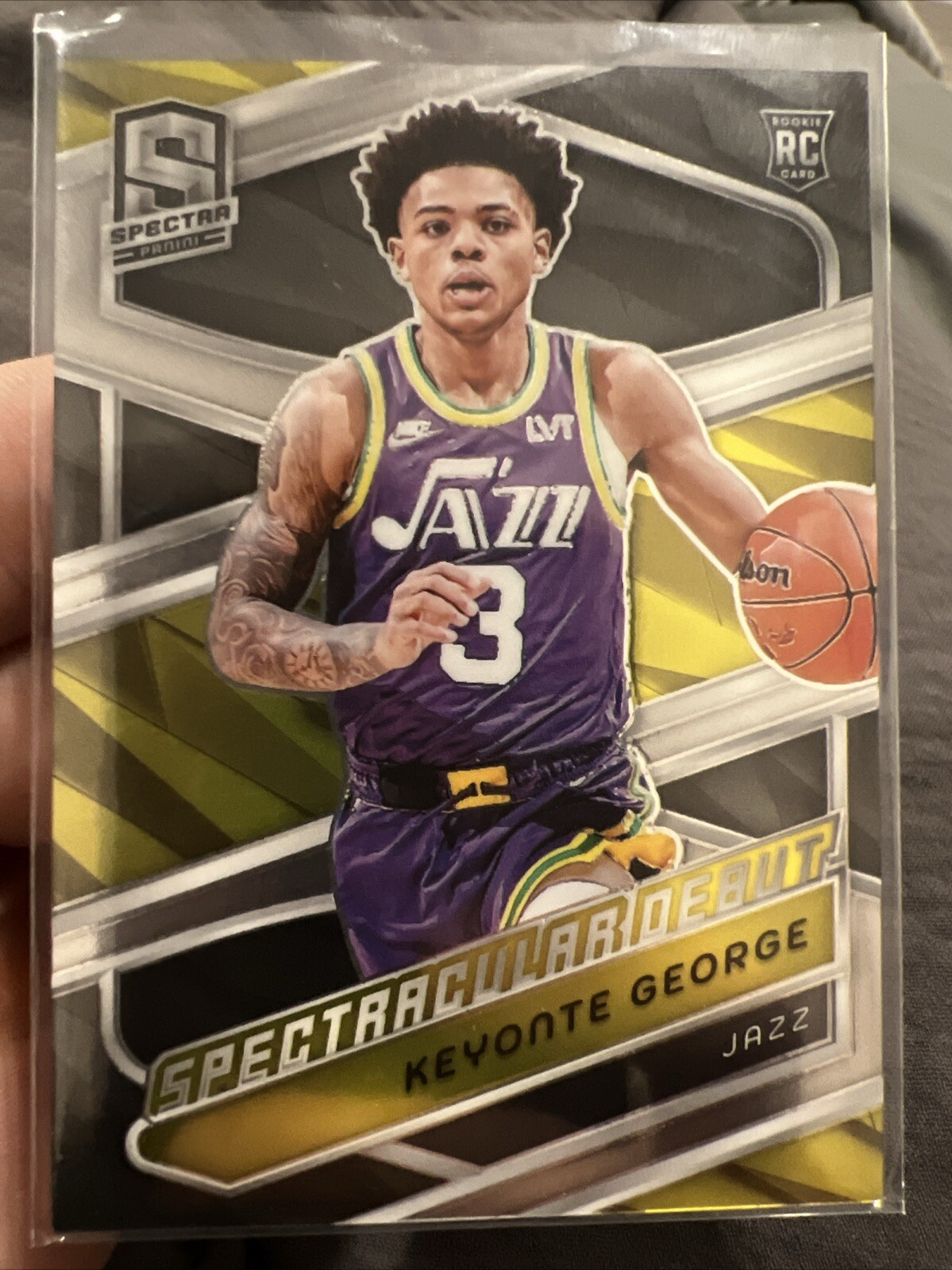 2023-24 Spectra KEYONTE GEORGE Rookie Base Spectacular Debut #182 Mint 🔥💎🏀