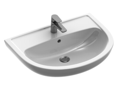 LAVABO GRAVENA MAGIC CM 55 BIANCO - Foto 9