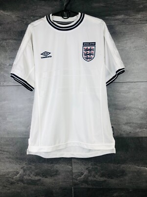 Vintage UMBRO England 99-2001 Vapa Tech Football Soccer Jersey