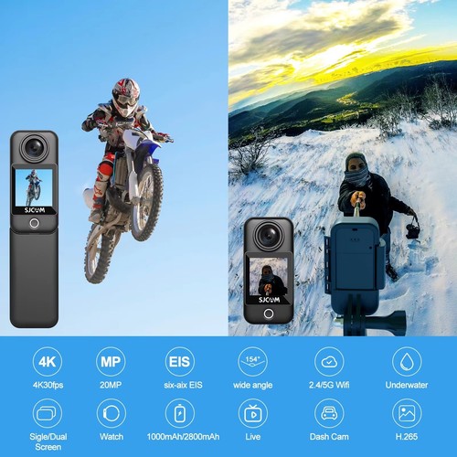 SJCAM C300 Action Camera 4K / 30M Waterproof / 5G WiFi - Picture 8 of 10