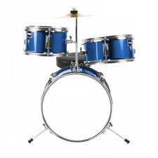 Batteria Acustica bambini Kit Junior completa BLU