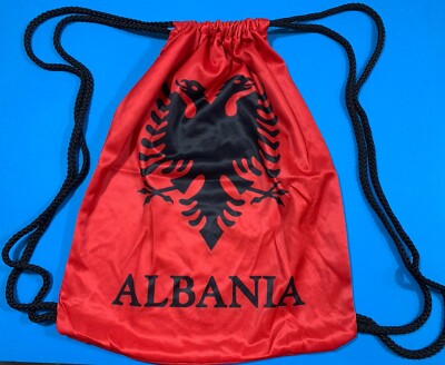 NEW ALBANIA EAGLE SHOULDER BACK BAG- ACESORIES-ALBANIA-UNISEX BAG-SOUVENIR-45 CM