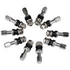 10x Stainless Steel Wheel Tire Valve Stems Hight Pressure Bolt in with ∫
