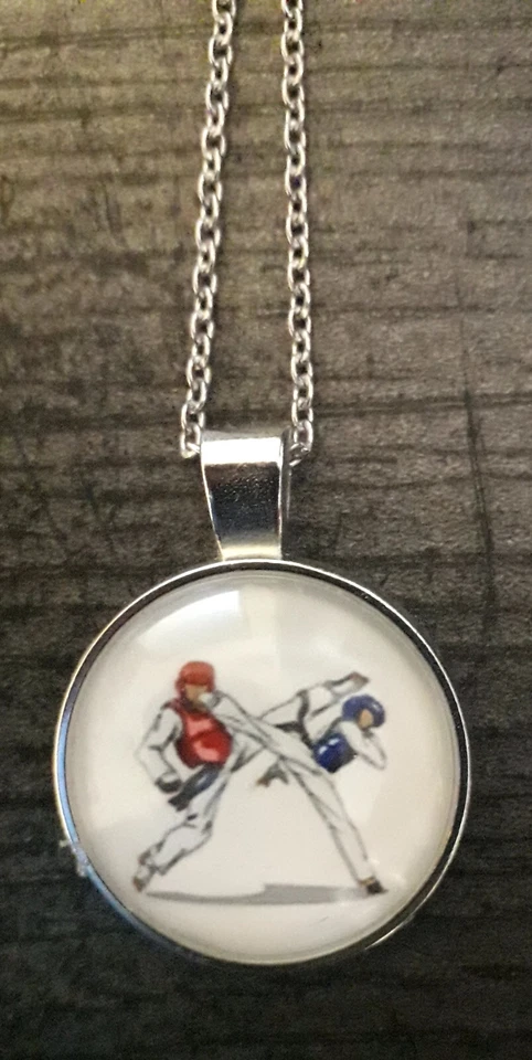 Halskette Taekwondo Necklace TKD Tae Kwon Do - Bild 1 von 1