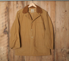 Abrigo guía chaqueta de caza de lona tostada vintage HERTER'S Hudson Bay talla M/L