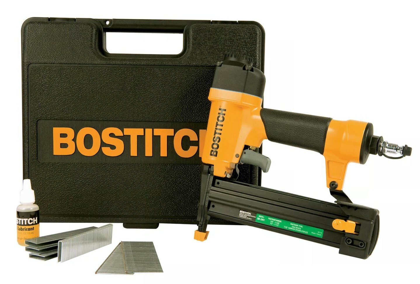 Bostitch 18Gauge 2in1 Brad Nailer/Narrow Crown Stapler Brand New