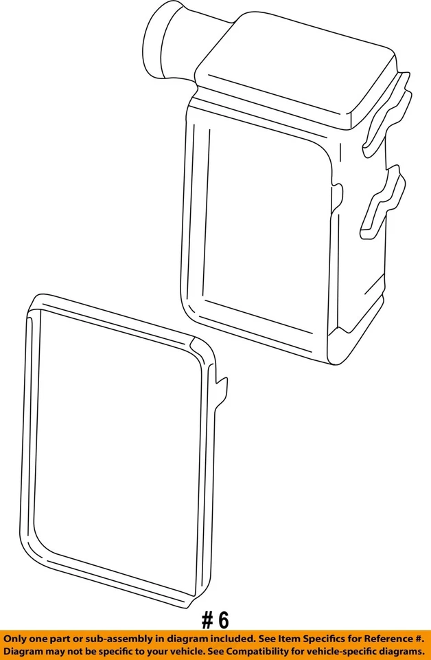 Used Intercooler fits: 2002 Mazda MILLENIA 2300cc rear Grade A - Image 4 of 4