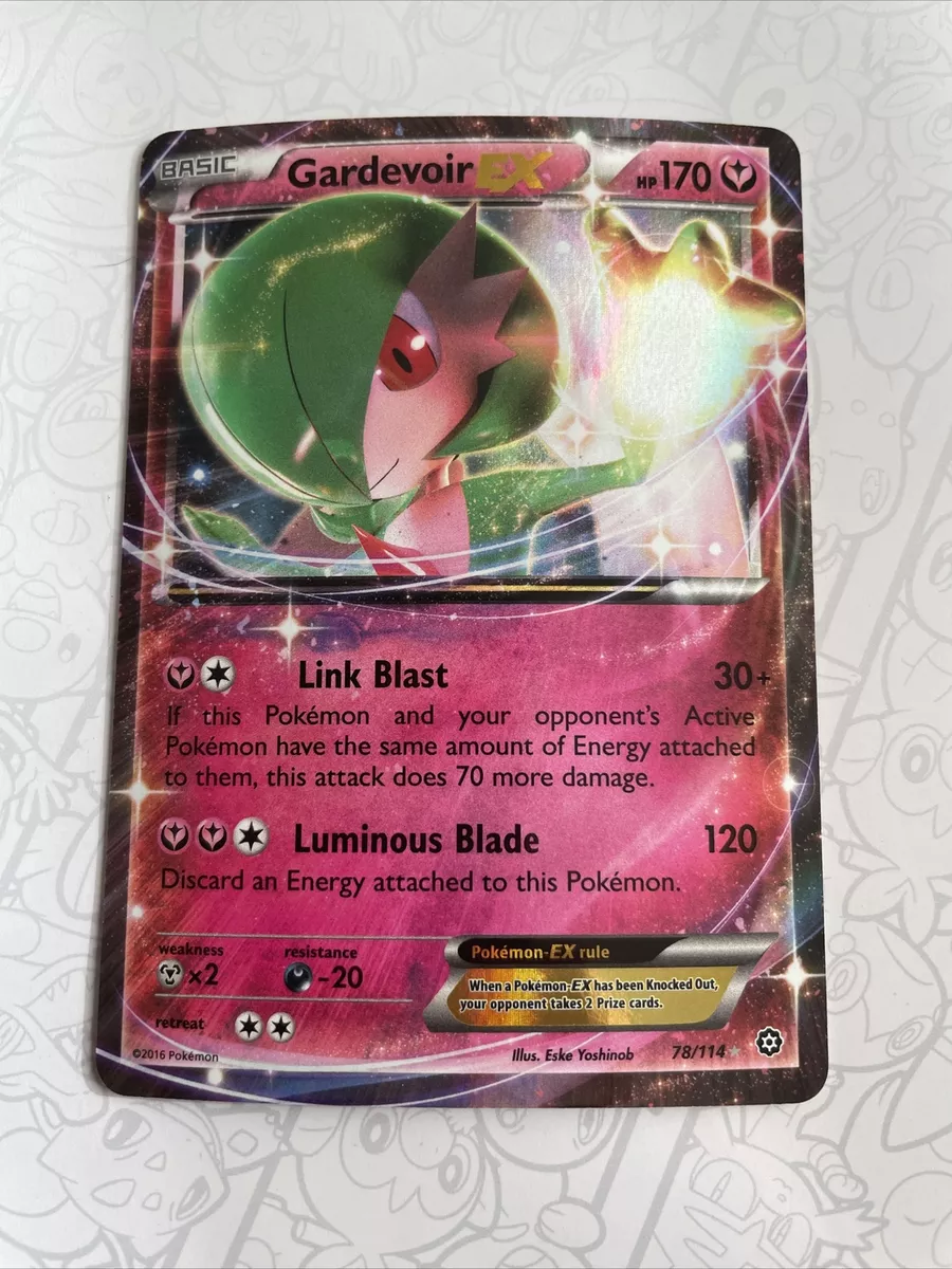 Card Gardevoir-EX 78/114 da coleção Steam Siege