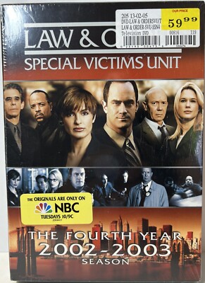 Law & Order: Special Victims Unit: the Fourth Year (DVD 2002