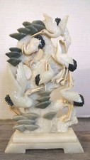 鸟翡翠中国风雕像、雕像| eBay