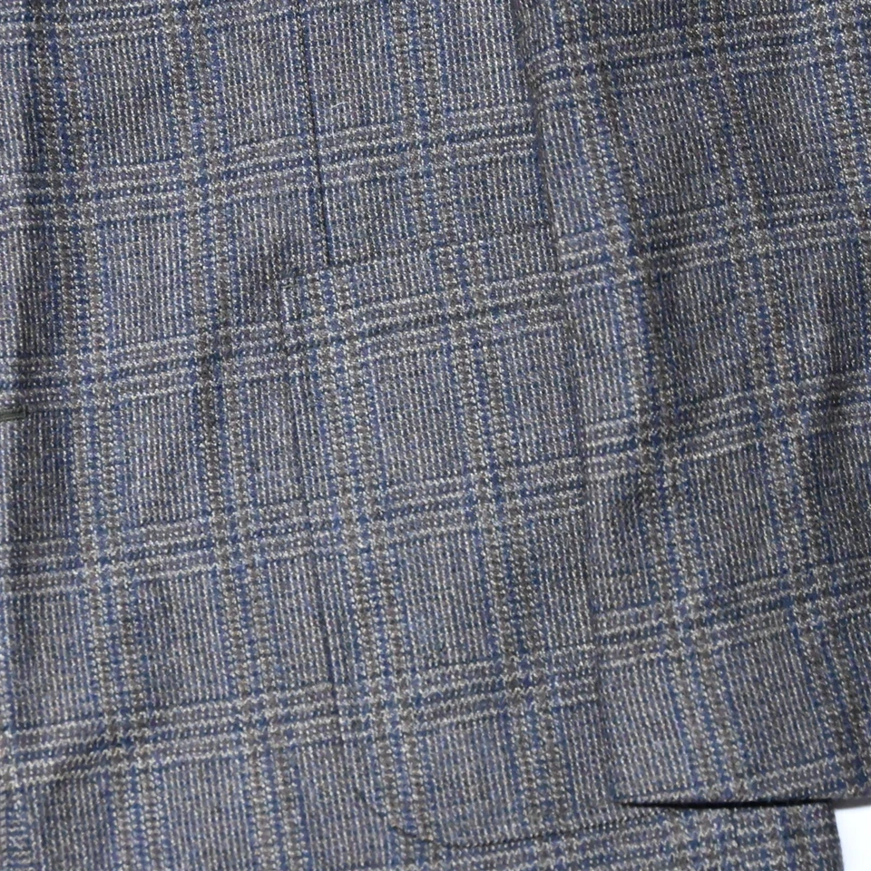 NUEVO Abrigo Deportivo Blazer Cremax Grande Marrón Glenn Cuadros Tweed Parche en el Codo Para Hombre Foto 3 de 4